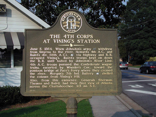 The 4th Corps at Vining's Station