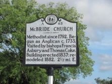 McBRIDE CHURCH