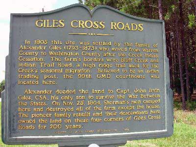 Giles Cross Roads