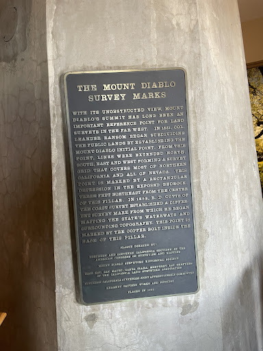 THE MOUNT DIABLO SURVEY MARKS