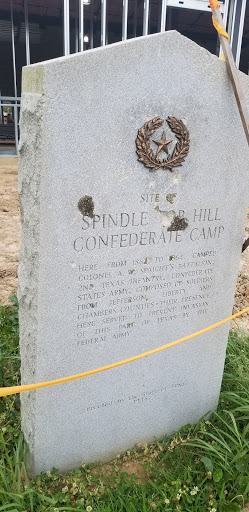 Site of Spindle Top Hill Confederate Camp